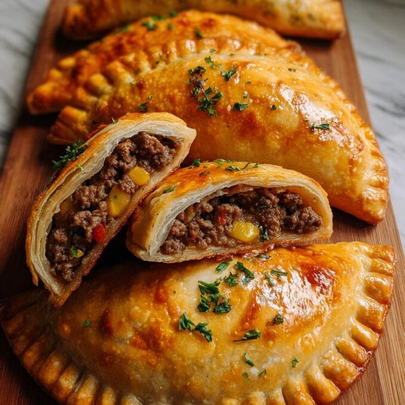 Empanadas at Cafetería Serie 54