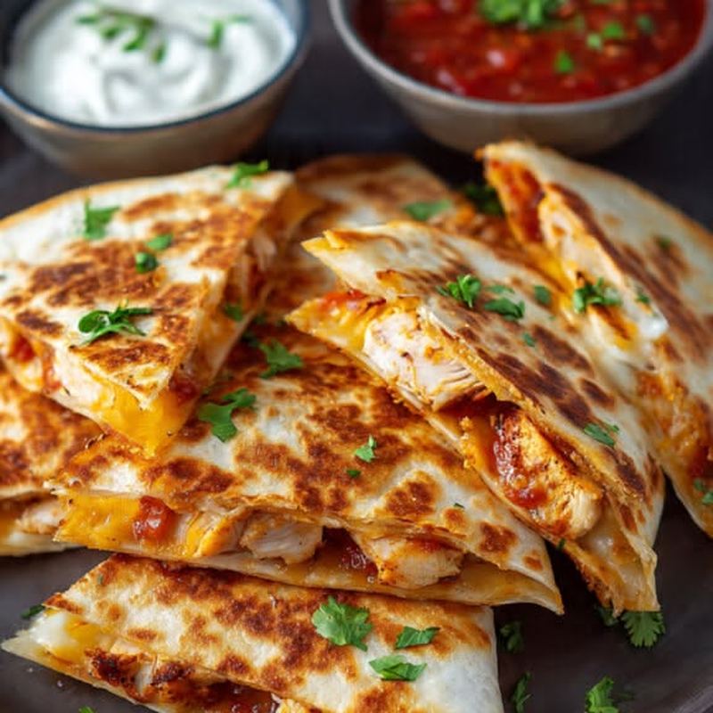 Quesadilla at Cafetería Serie 54