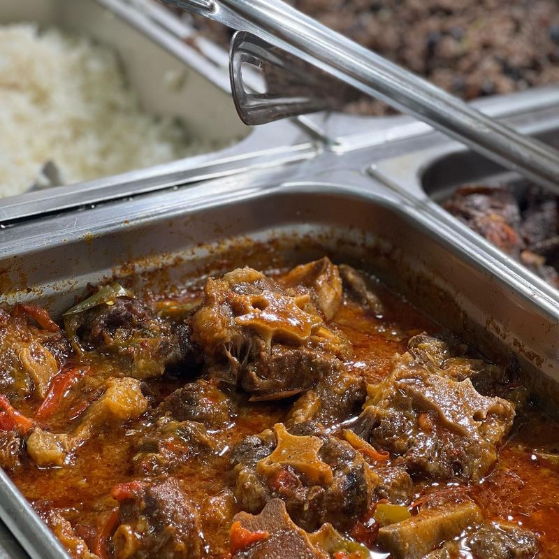 Oxtail Stew at Cafetería Serie 54