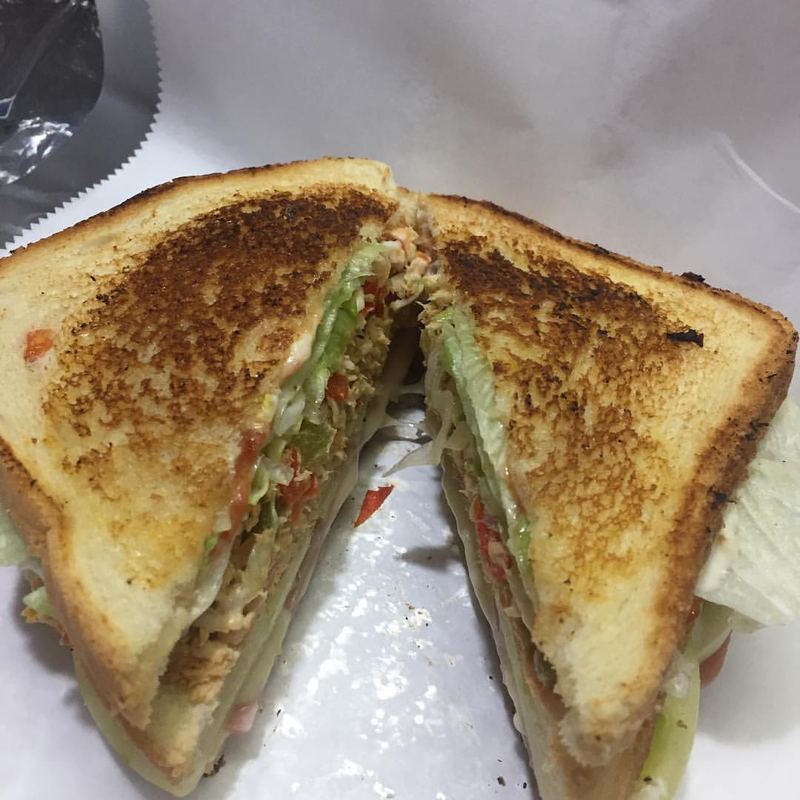 Tuna Sandwich at Cafetería Serie 54