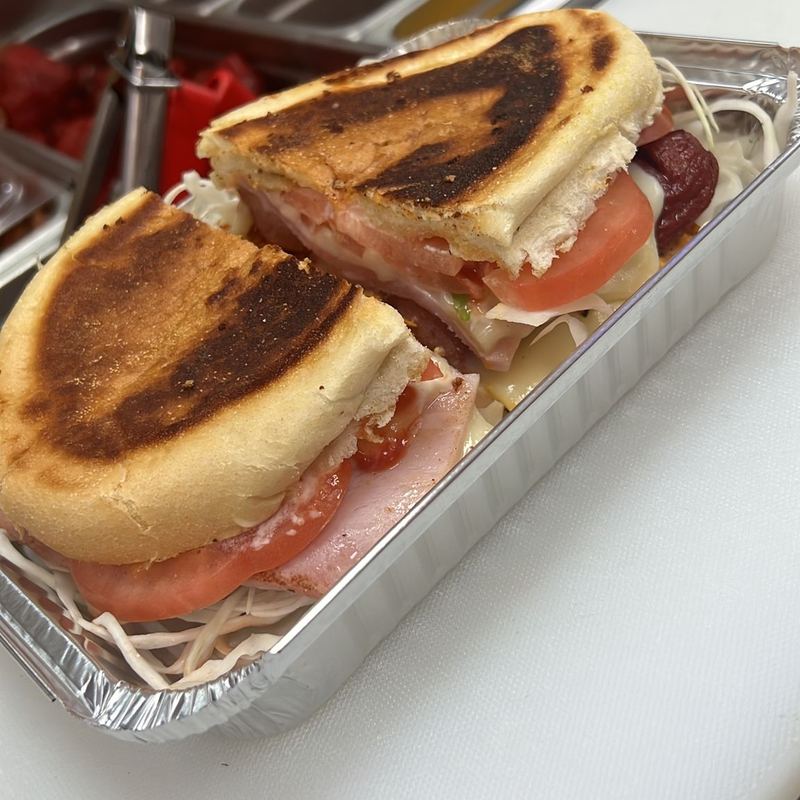 Ham & Cheese Sandwich at Cafetería Serie 54